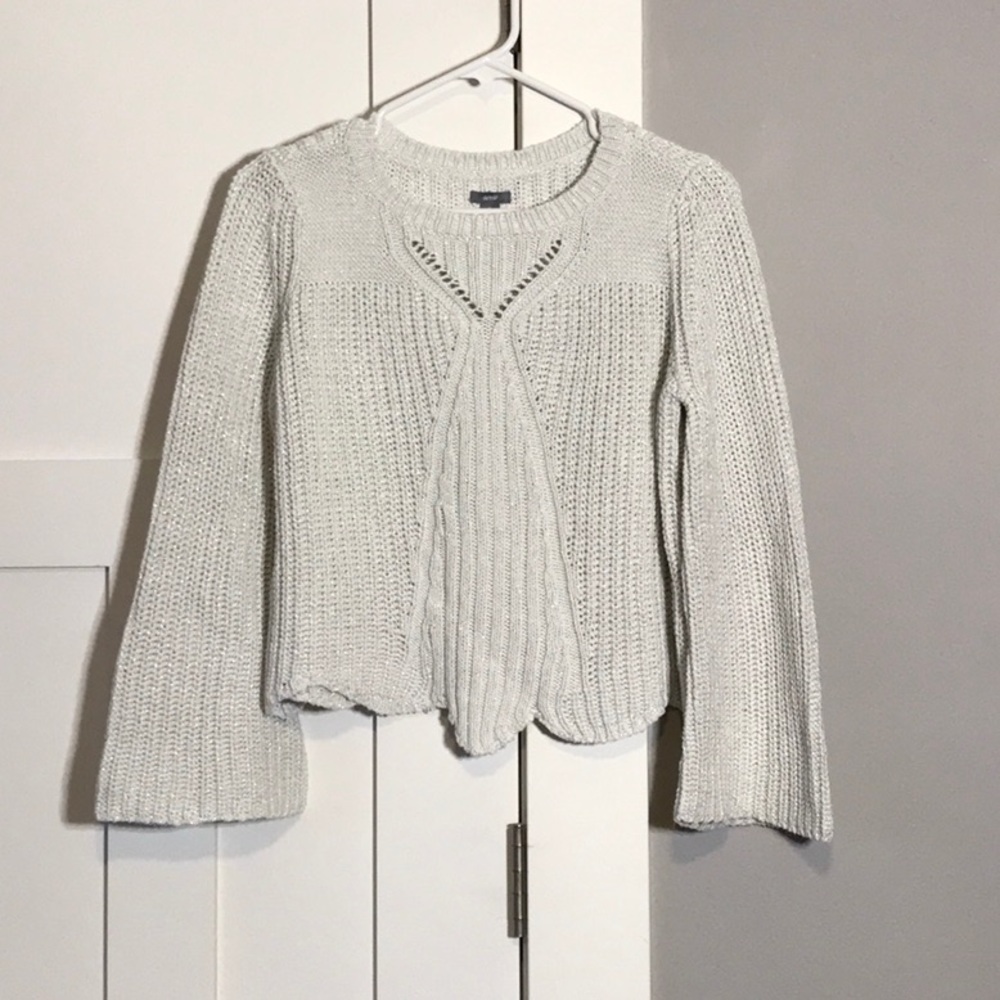 Aerie Bell Sleeve Knit Sweater